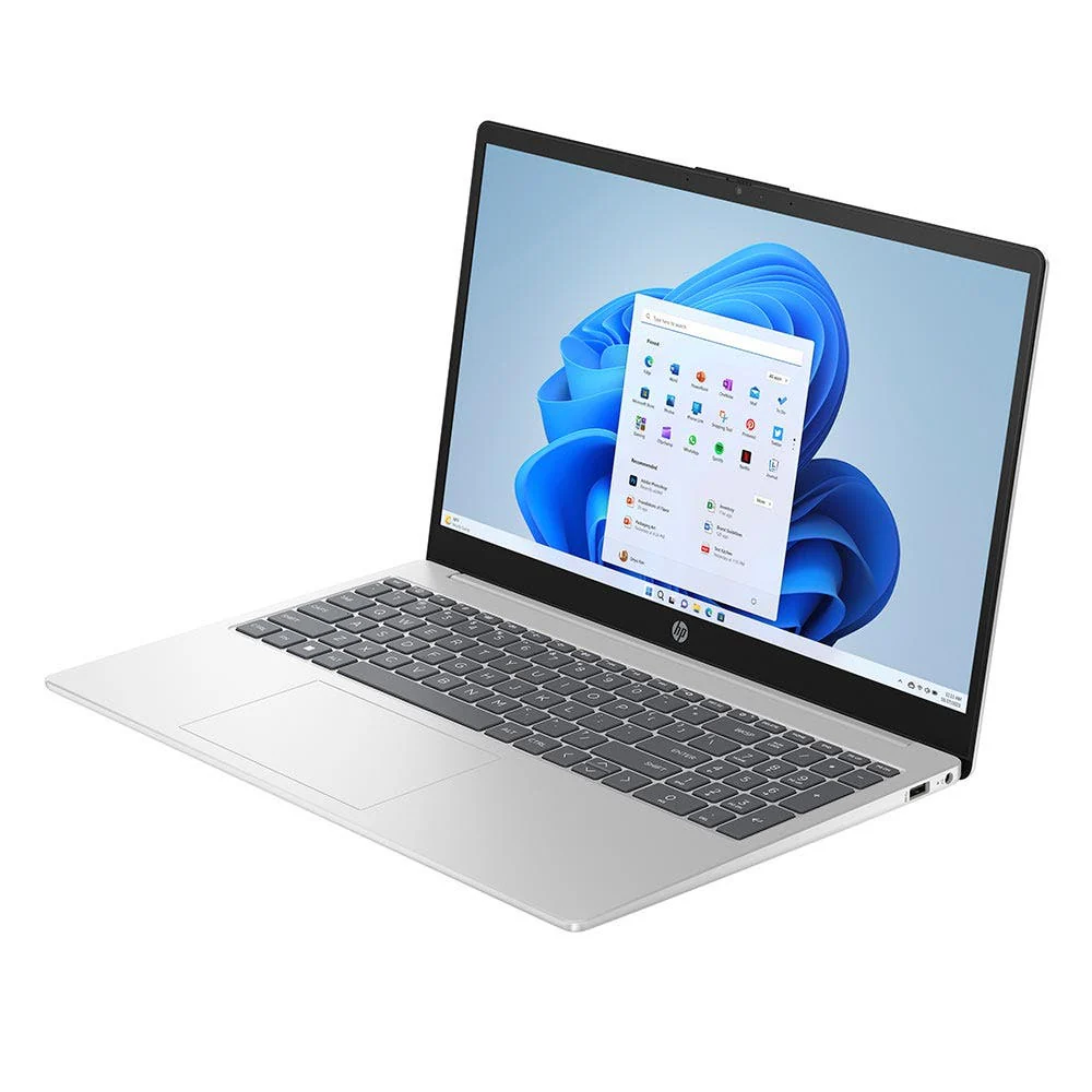 HP 15-FC0047NE  Laptop, AMD R5-7000 R5-7520U, 8GB RAM, 512GB SSD, AMD Radeon, 15.6 Full HD, Windows 11 Home, Natural Silver - Image 3
