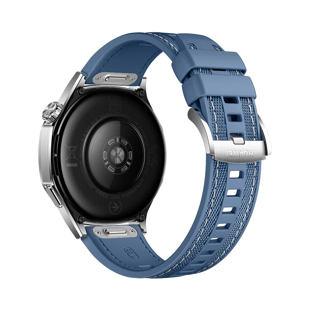Huawei GT5 46mm Smartwatch Vili Blue Woven Strap - Image 4