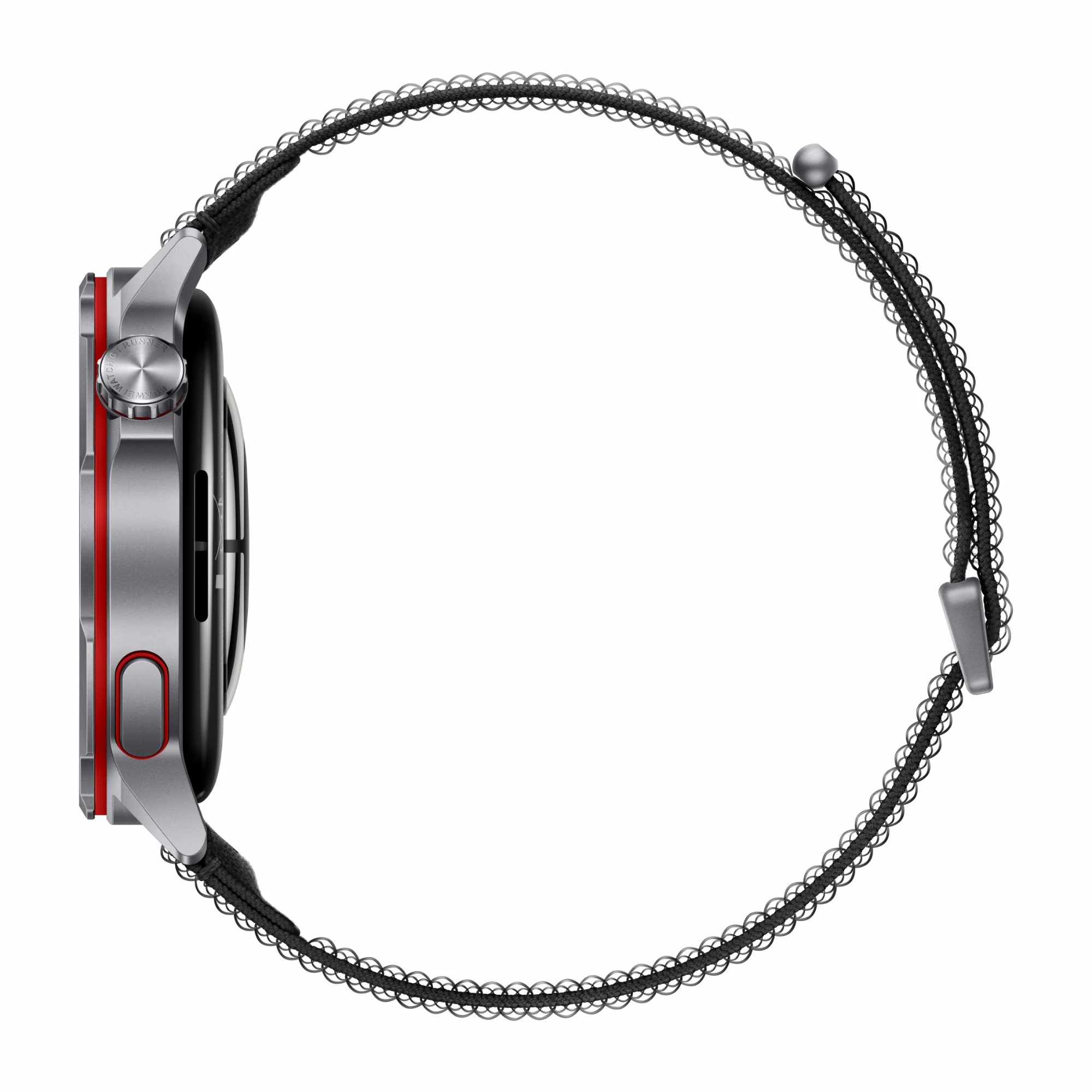 Huawei Watch GT Runner 2 Black AirDry Woven Strap - Image 5