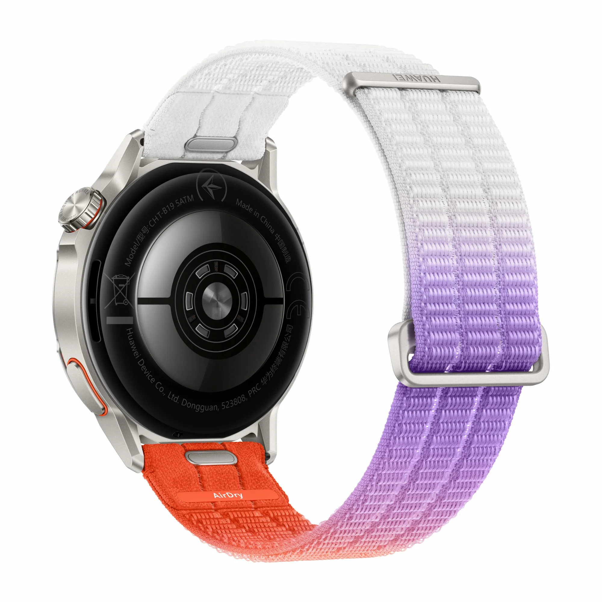 Huawei Watch GT Runner 2 Gradient Orange AirDry Woven Strap - Image 4