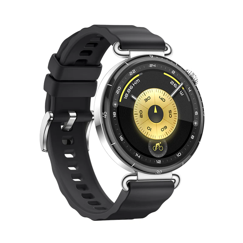 Huawei Watch GT6 Atum Fluoroelastomer Strap, 46mm, Black - Image 3
