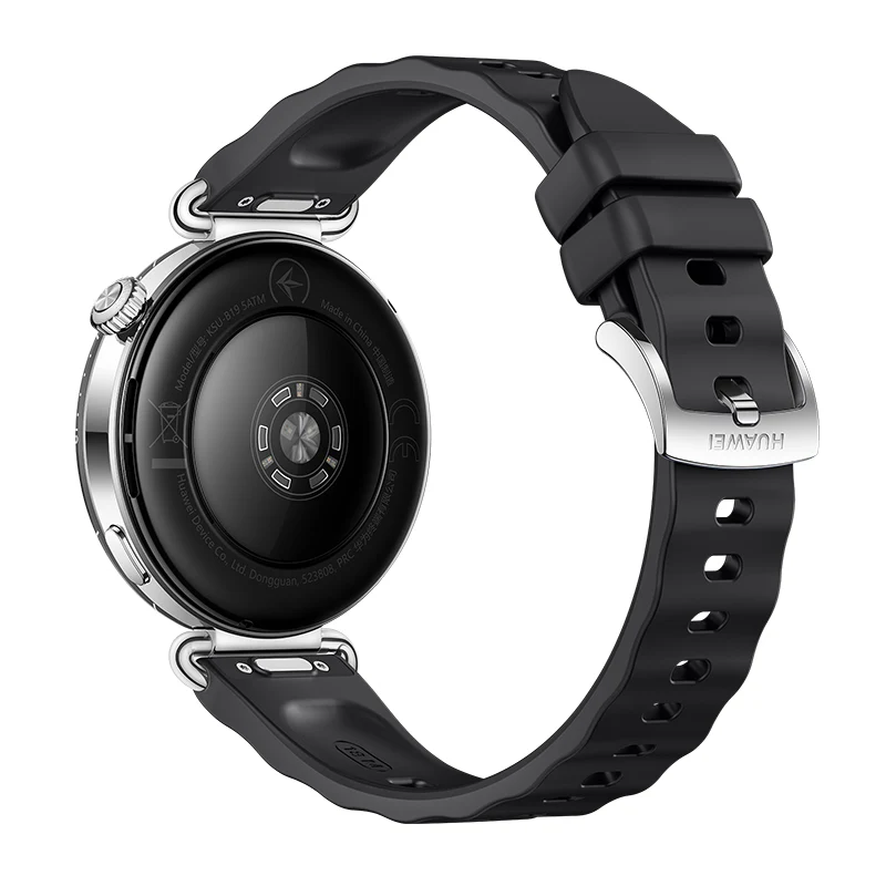 Huawei Watch GT6 Atum Fluoroelastomer Strap, 46mm, Black - Image 6