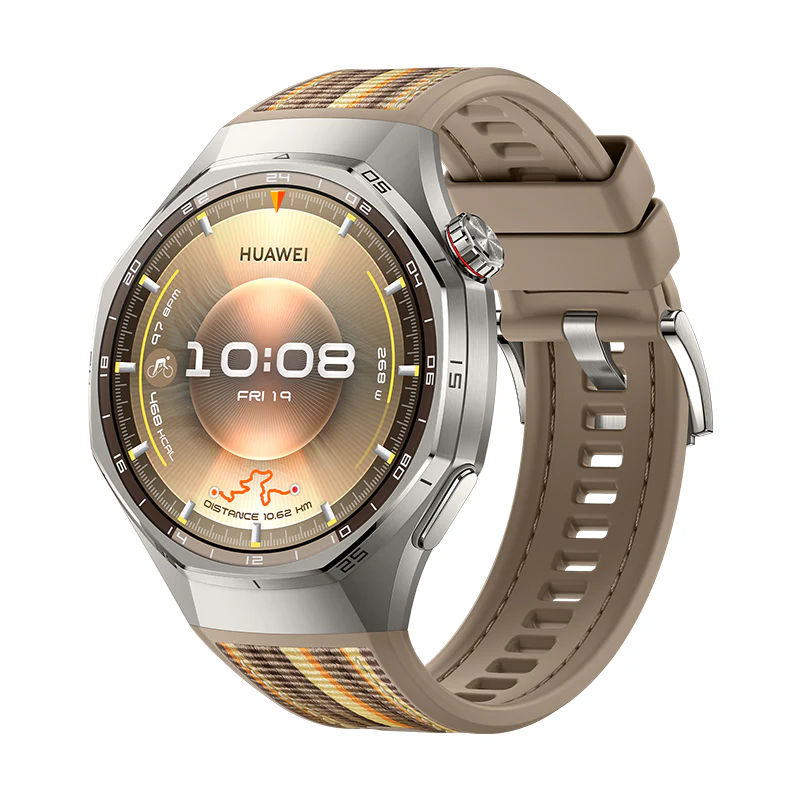 Huawei Watch GT6 Pro Atum Woven Strap, 46mm, Brown
