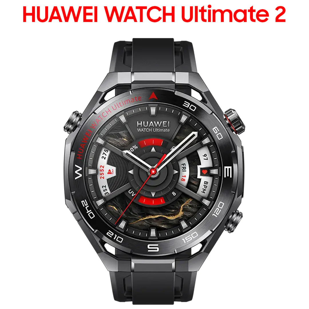 HUAWEI WATCH ULTIMATE2 BLACK FLUORO STRAP - Image 2