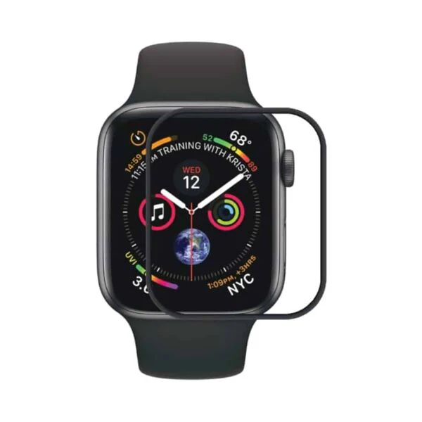 iGuard Premium Tempered Glass Screen Protector For Apple Watch Series 4/5 44mm Clear