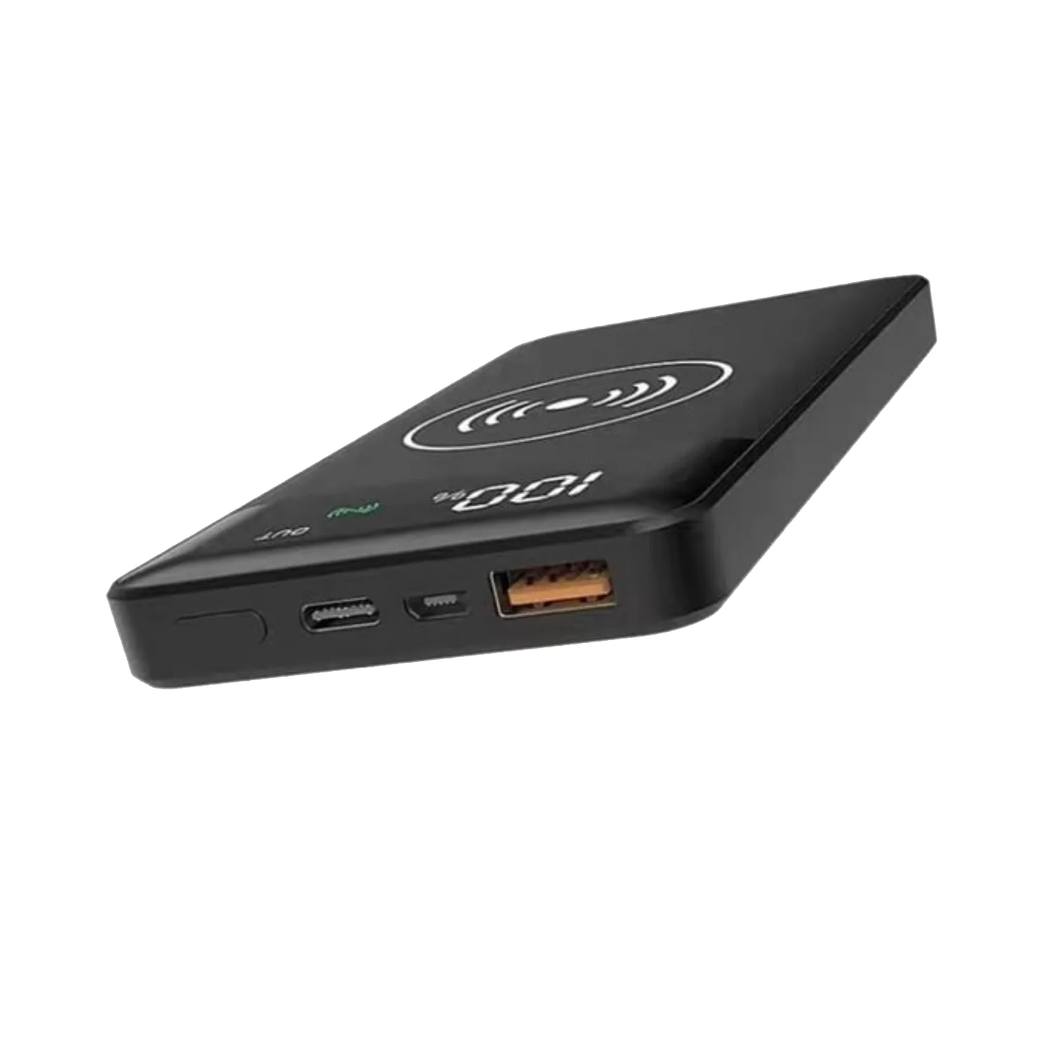 Inet Digital Foldable Wireless Power Bank 10000mAh Black - Image 4