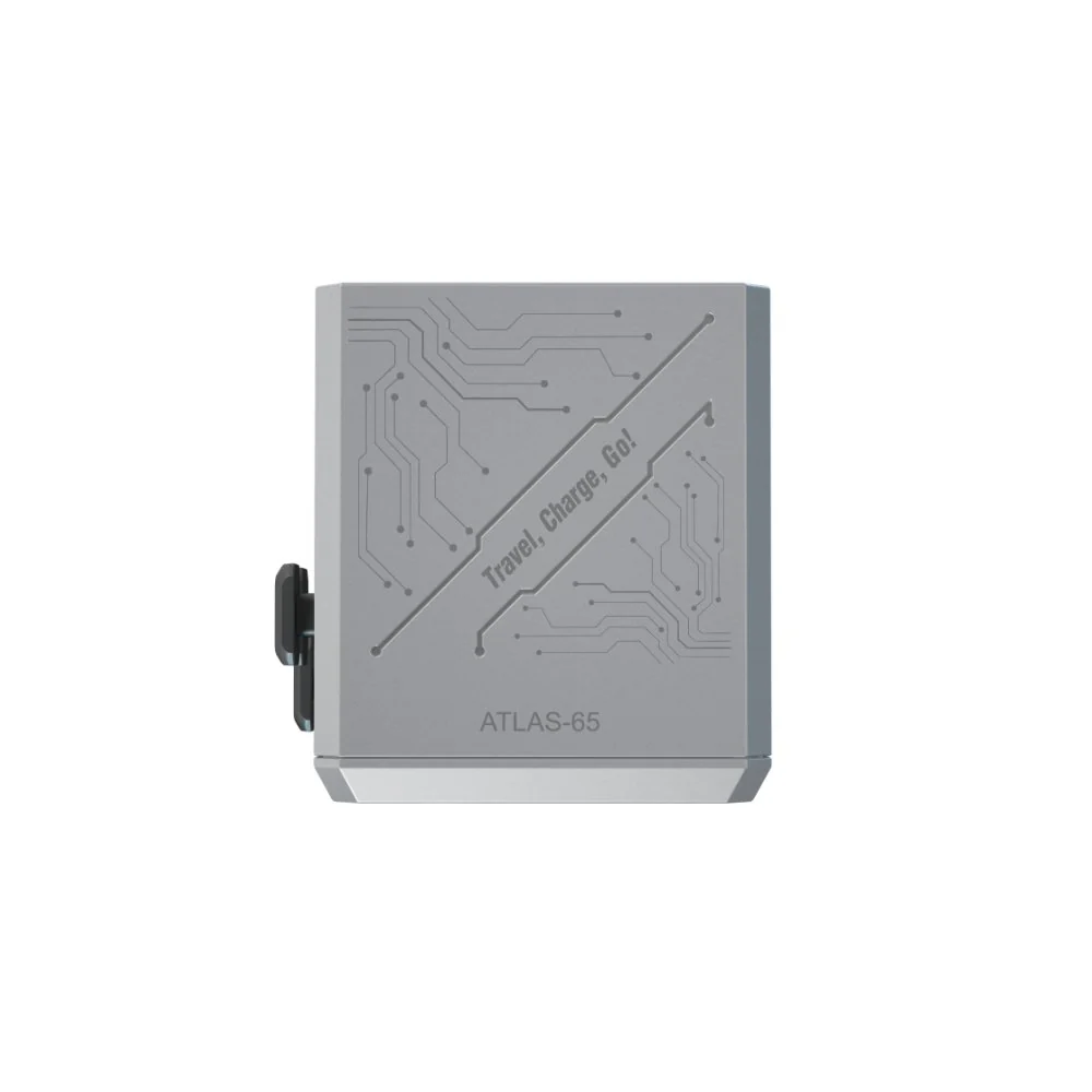 Infinyty Atlas-65 Universal Travel Adaptor 65W Silver - Image 2