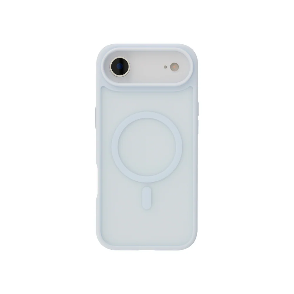 Infinyty Gleam Hybrid Matte Soft Touch MagSafe Case for iPhone Air, Blue - Image 4