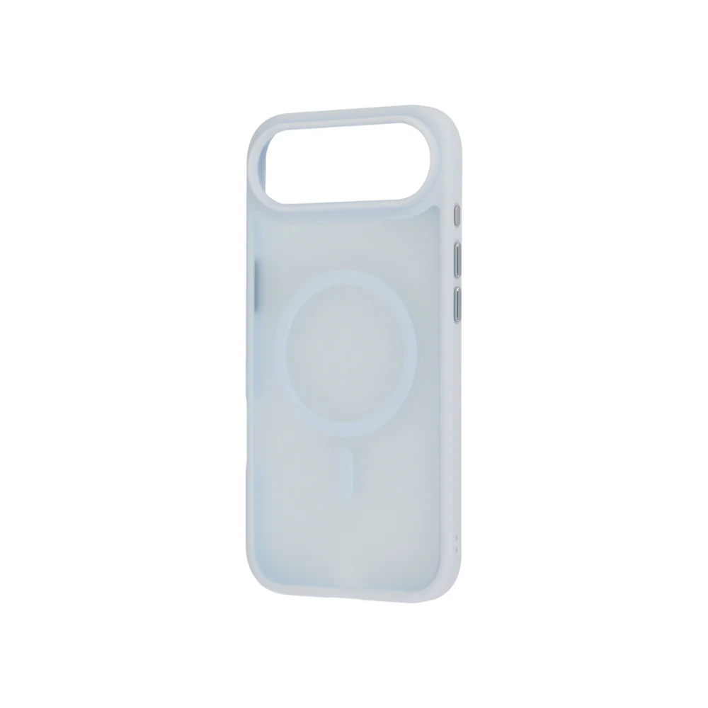 Infinyty Gleam Hybrid Matte Soft Touch MagSafe Case for iPhone Air, Blue - Image 5