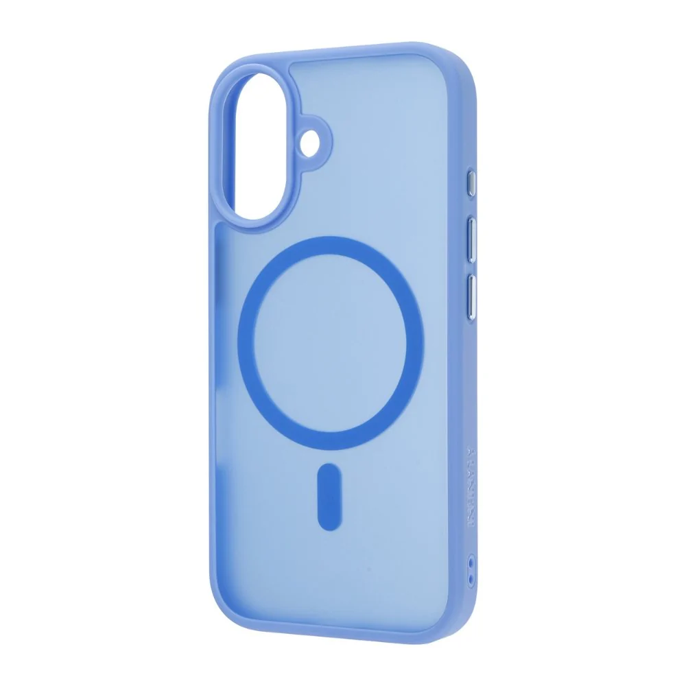 Infinyty Gleam Hybrid Matte Soft Touch MagSafe Case iPhone 16, Ultramarine - Image 3