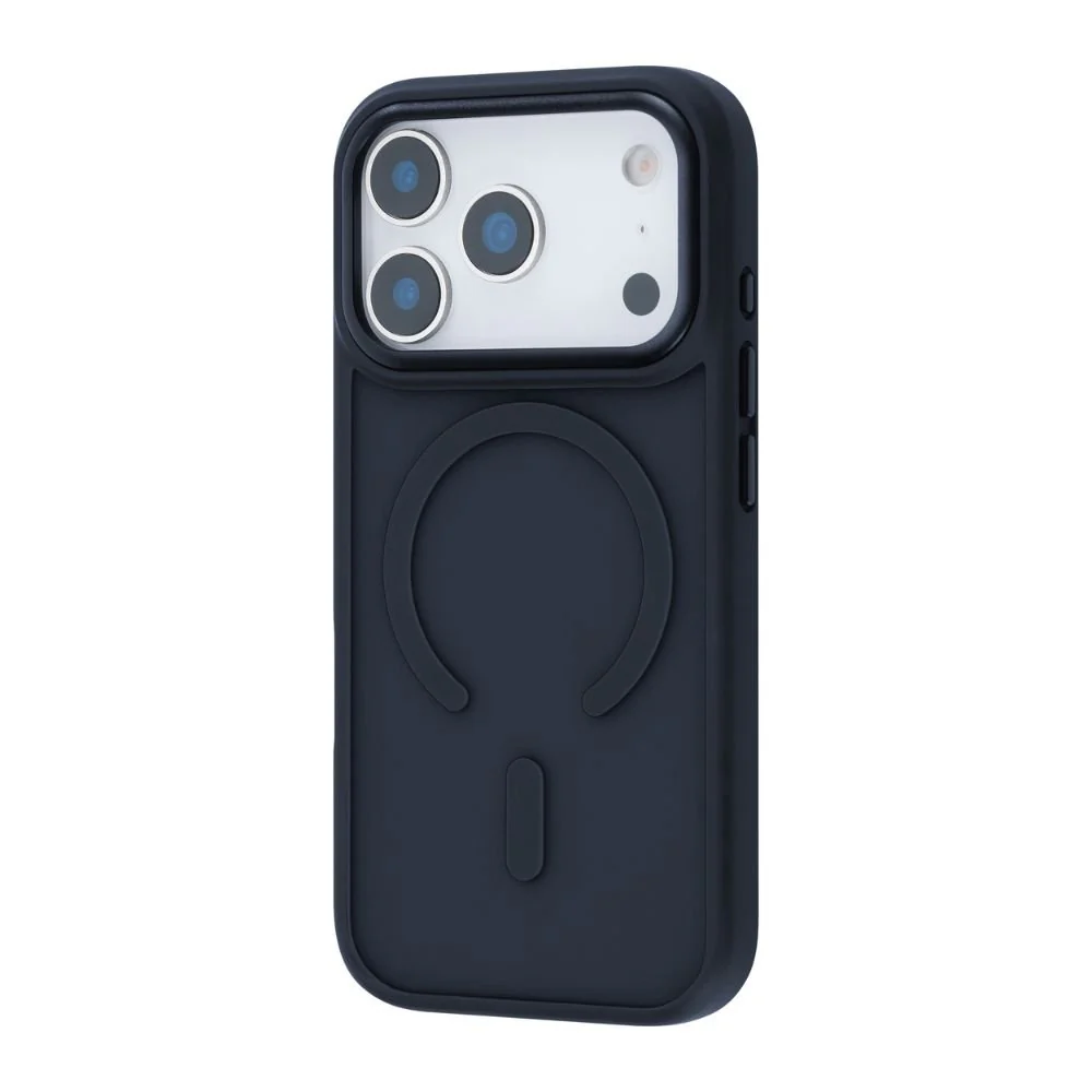 Infinyty Modo Hybrid Matte Soft Touch Case With Metallic Accents iPhone 17 Pro Max, Dark Blue - Image 3