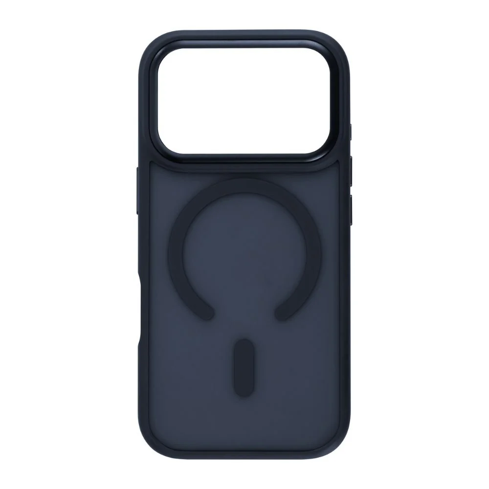 Infinyty Modo Hybrid Matte Soft Touch Case With Metallic Accents iPhone 17 Pro Max, Dark Blue - Image 4