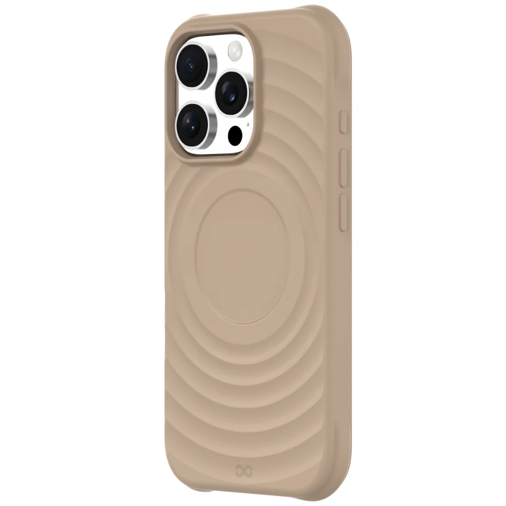 Infinyty Quiver Ripple Silicone Case iPhone 16 Pro, Dark Grey - Image 2