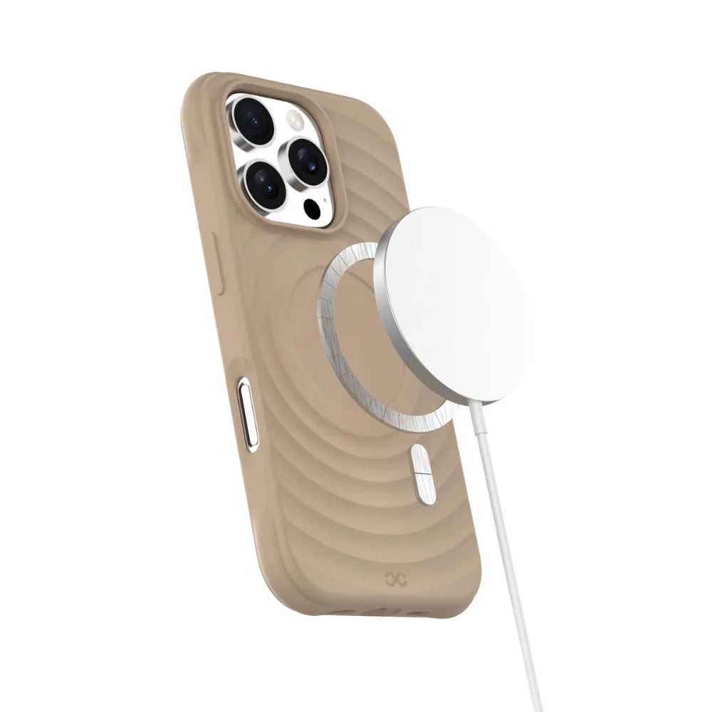 Infinyty Quiver Ripple Silicone Case iPhone 16 Pro, Dark Grey - Image 4