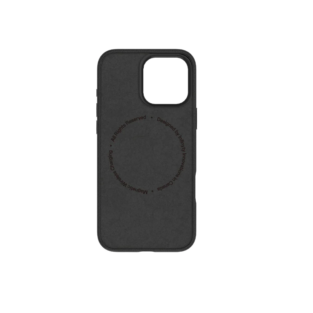 Infinyty Vogue Exquisite Leather Case iPhone 16 Pro, Black - Image 2
