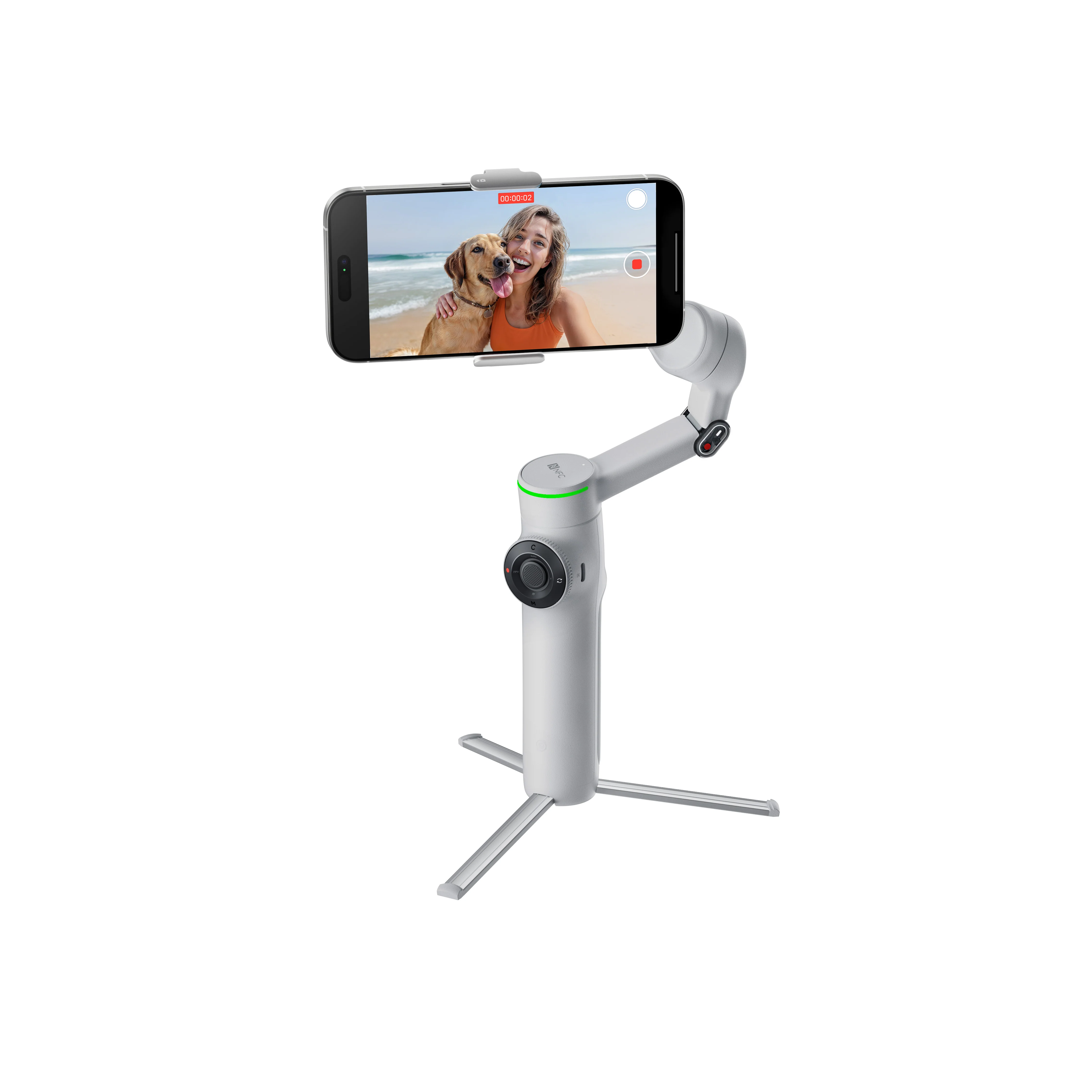Insta 360 Flow 2 Pro AI Powered Portable Gimbal, Stone Grey, I04CINSABQBSG - Image 8