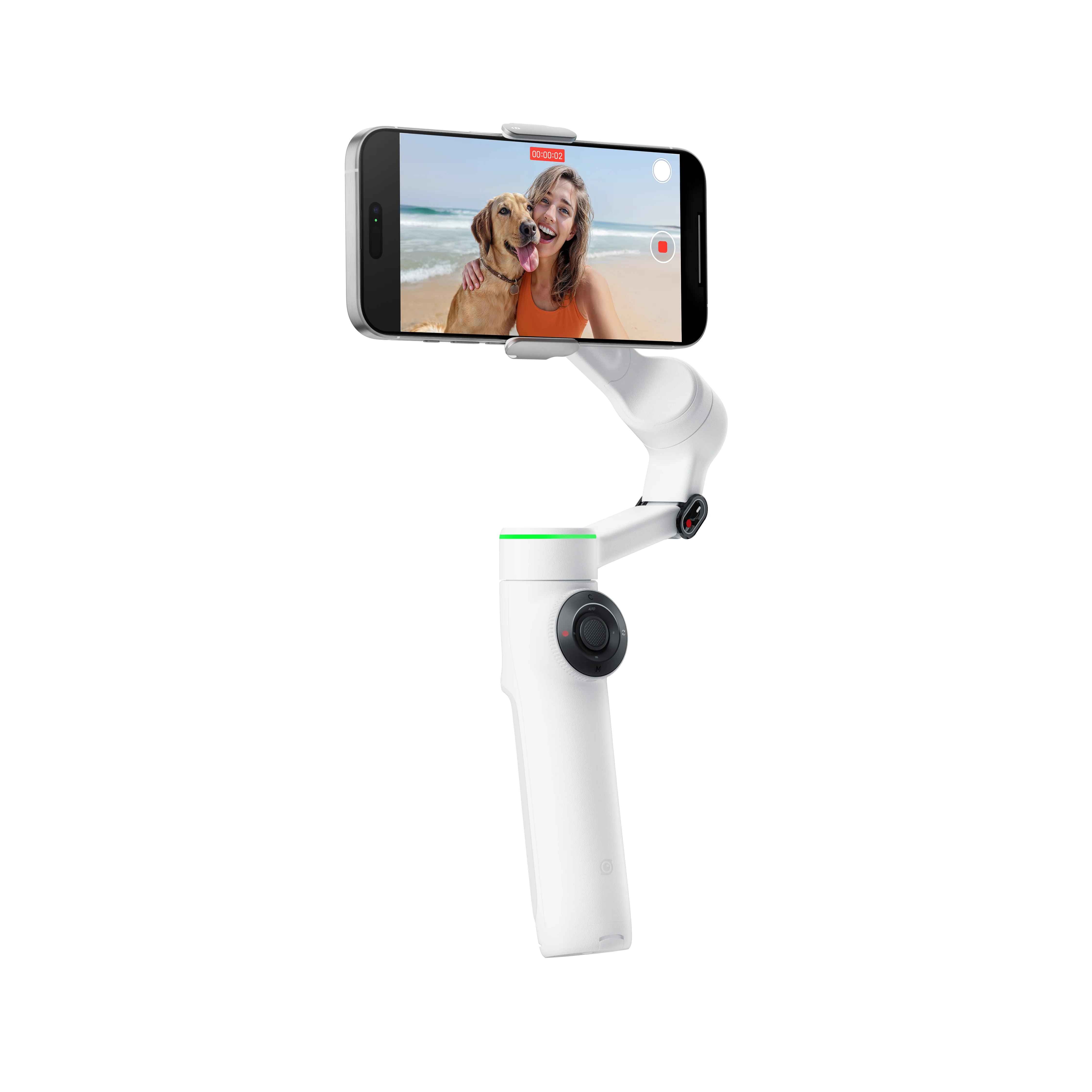 Insta 360 Flow 2 Pro AI Powered Portable Gimbal, Summit White, I04CINSABQBSW - Image 7