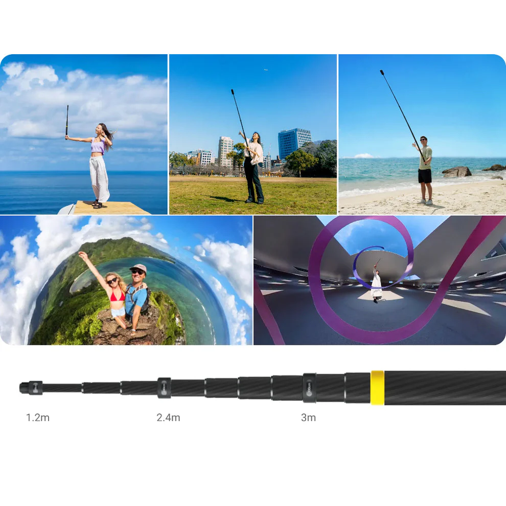 INSTA360 Enhanced Extended Edition Selfie Stick - Image 5