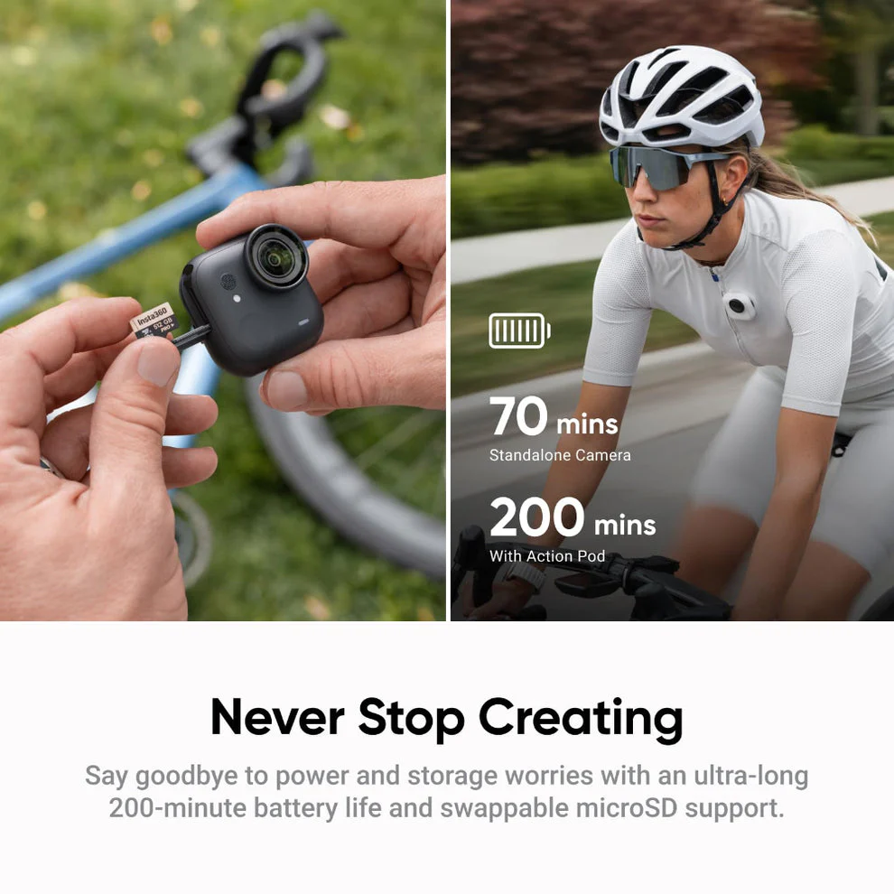 INSTA360 GO ULTRA Camera Creator Bundle Black - Image 6
