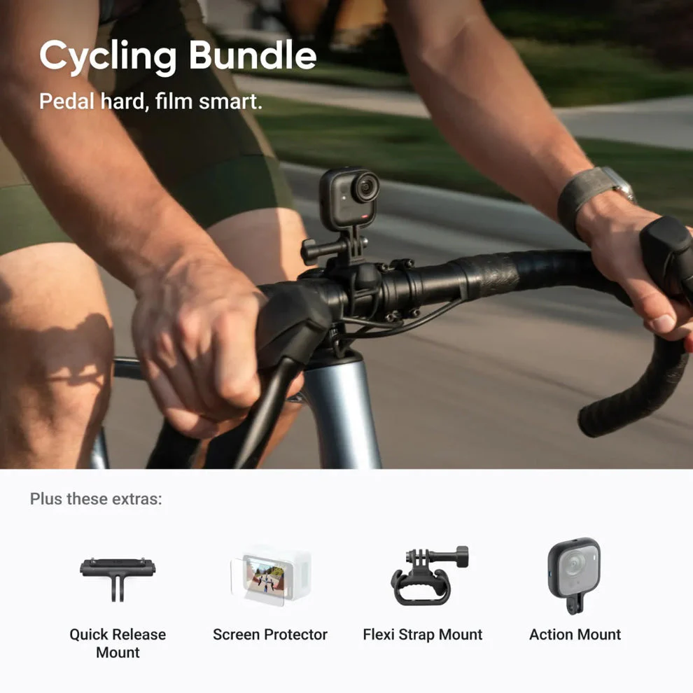 INSTA360 Go Ultra Camera Premium Cycling Bundle Black - Image 2