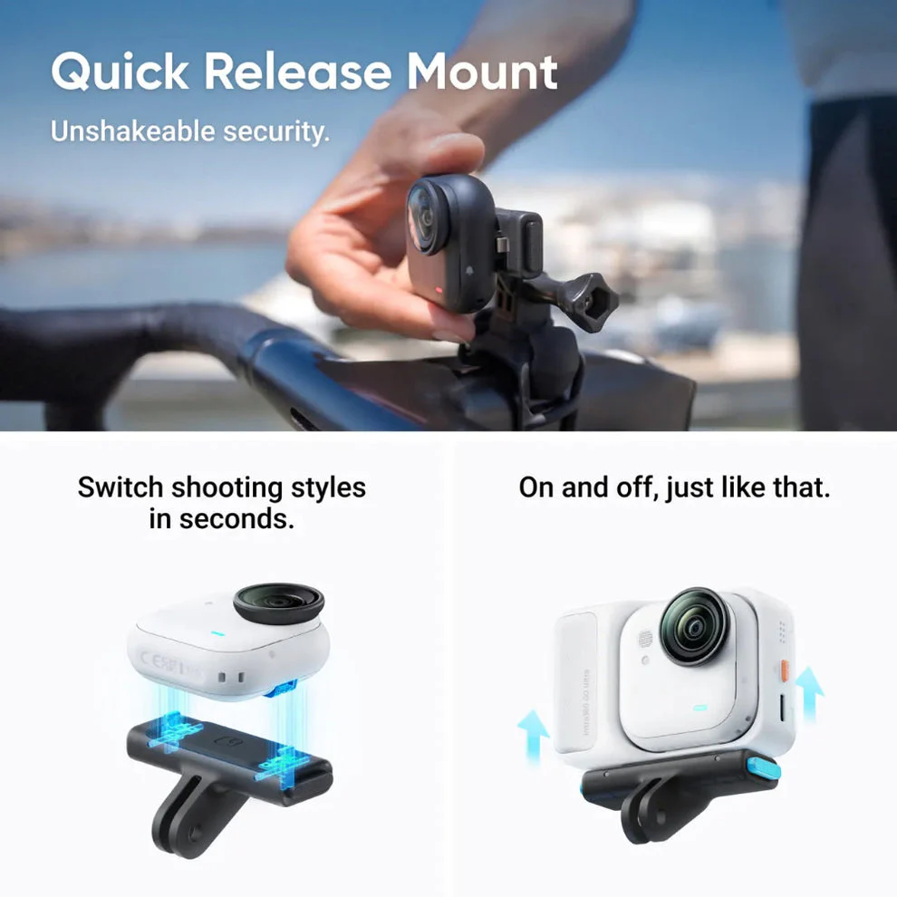 INSTA360 Go Ultra Camera Premium Cycling Bundle Black - Image 3