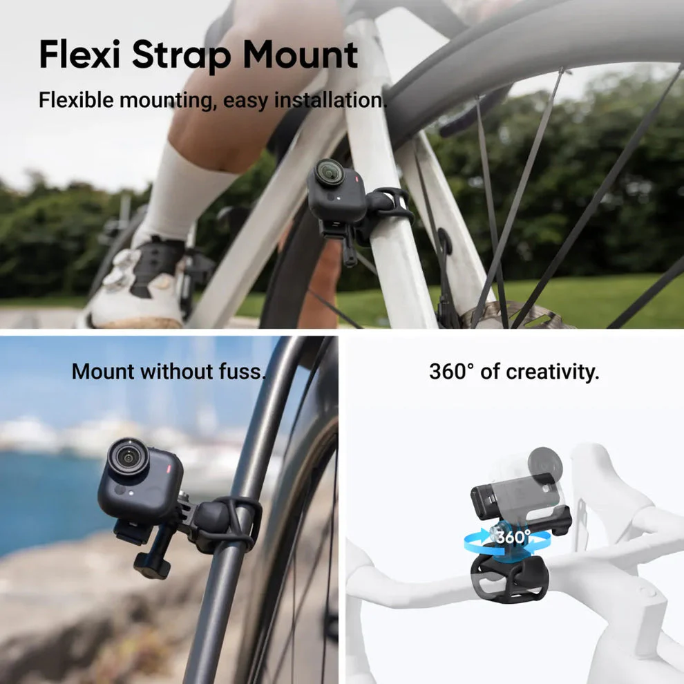 INSTA360 Go Ultra Camera Premium Cycling Bundle Black - Image 5