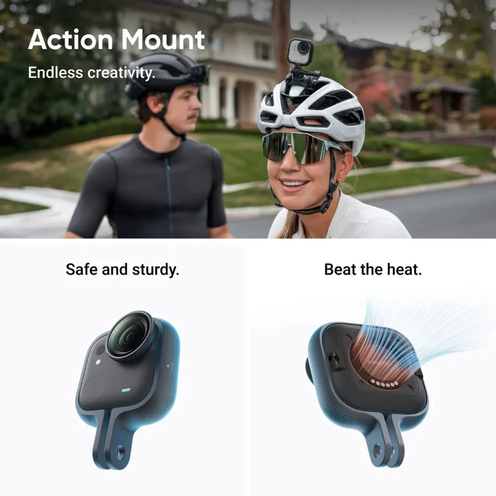 INSTA360 Go Ultra Camera Premium Cycling Bundle Black - Image 6