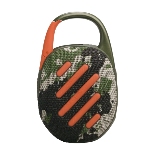 JBL Clip 5 Ultra-Portable Waterproof Speaker, Squad
