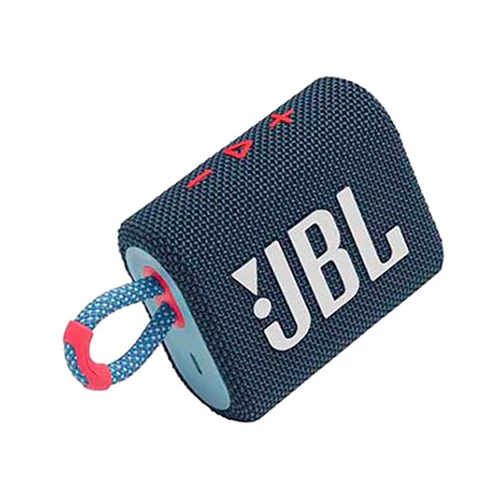 JBL Go 3 Portable Wireless Bluetooth Speaker Blue Pink - Image 2
