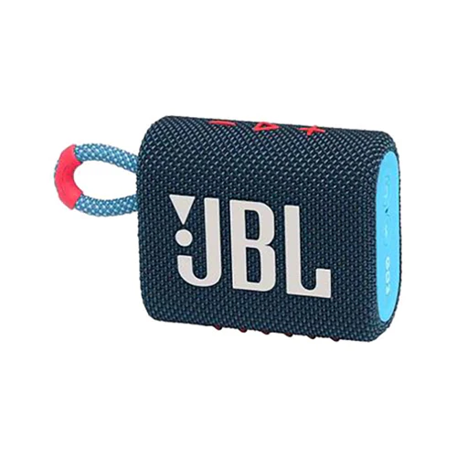 JBL Go 3 Portable Wireless Bluetooth Speaker Blue Pink - Image 3