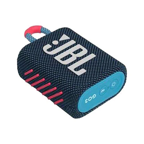 JBL Go 3 Portable Wireless Bluetooth Speaker Blue Pink - Image 4