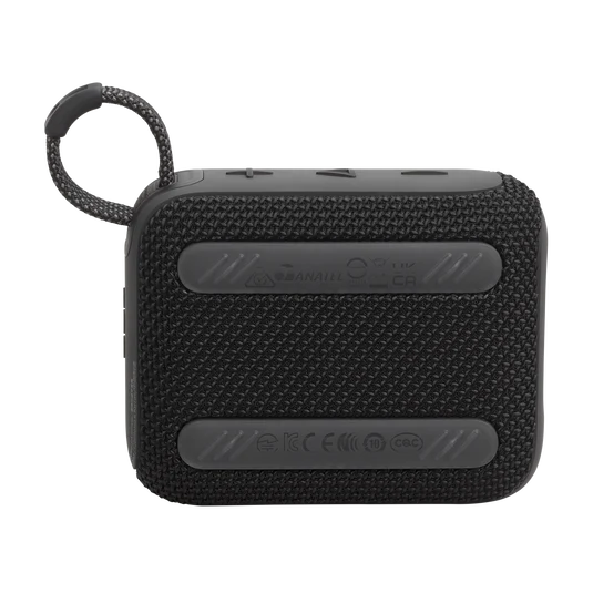 JBL GO 4 BLK Portable Speaker, Water & Dust Proof, Bluetooth, With Auracast, Black - Image 3