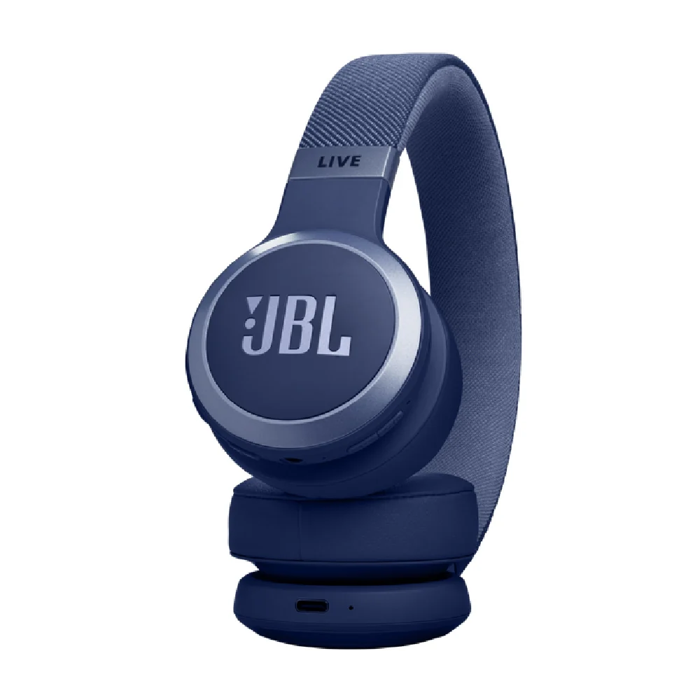 JBL Live 670 Wireless Noise Cancelling On-Ear Headphone Blue - Image 7