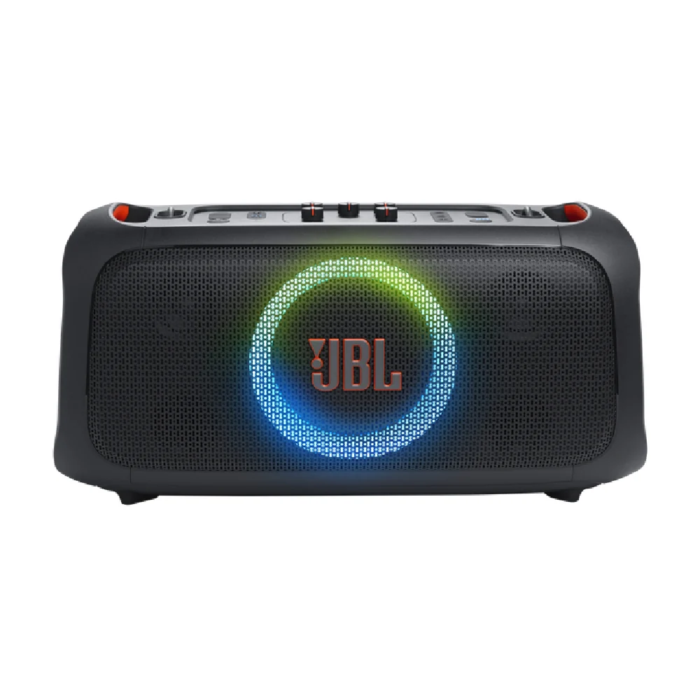 JBL PartyBox On-the-Go Essential Speaker With wireless microphone Black - Image 2