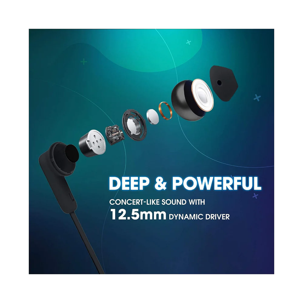 JBL Tune in Ear Bluetooth Wireless Earphones with Mic Black - Image 2