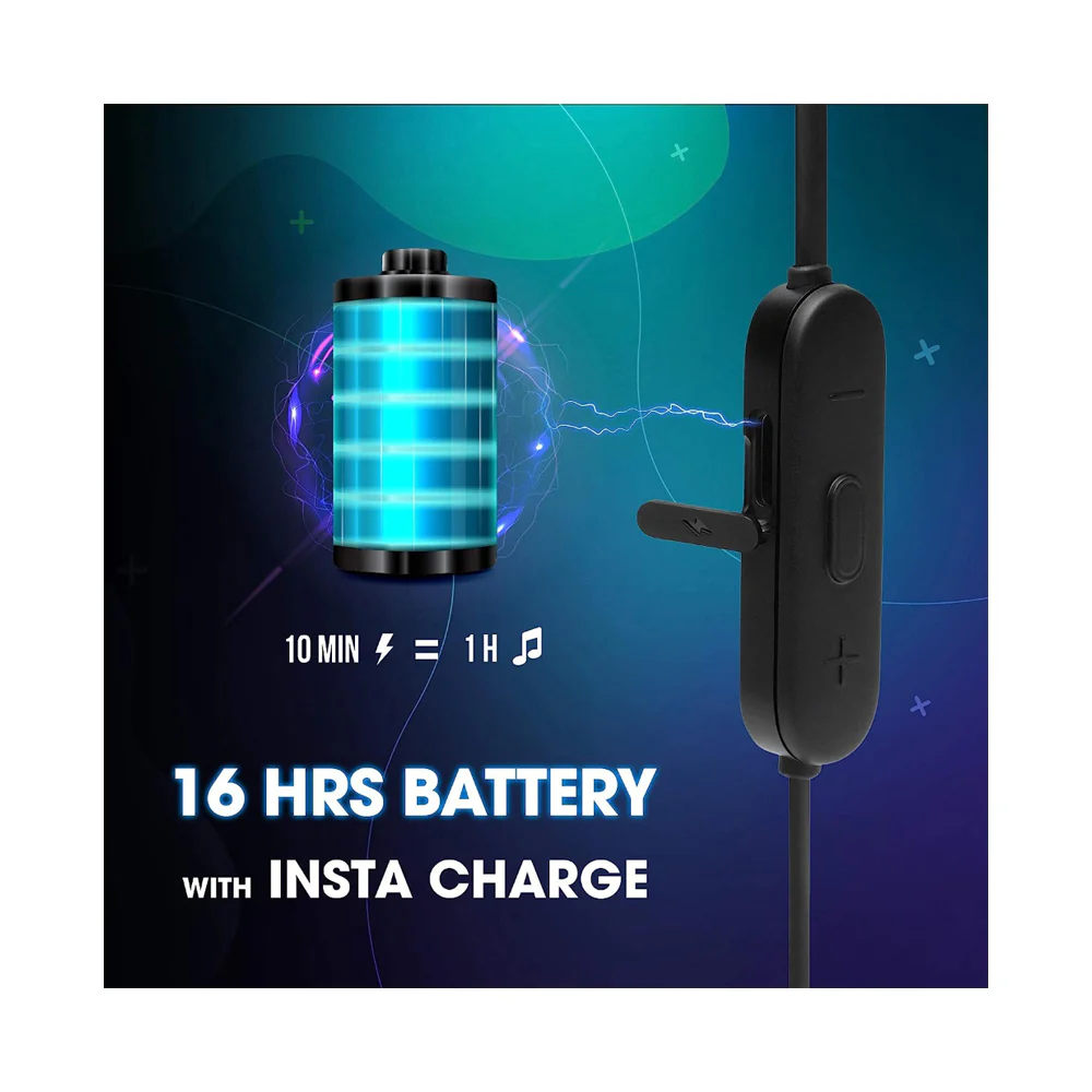 JBL Tune in Ear Bluetooth Wireless Earphones with Mic Black - Image 6