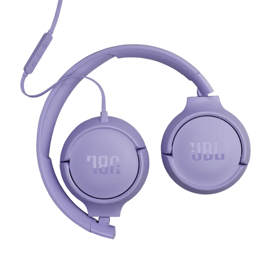 JBL Tune 520C USB-C Wired Headphones Purple - Image 6