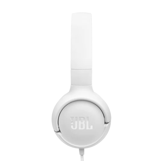 JBL Tune 520C USB-C Wired Headphones White - Image 3