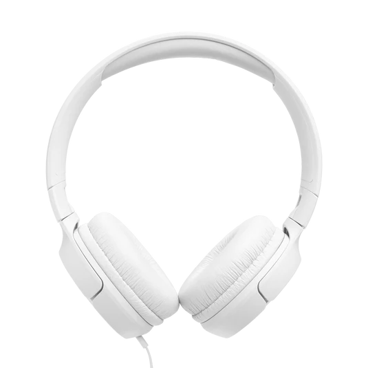 JBL Tune 520C USB-C Wired Headphones White - Image 4