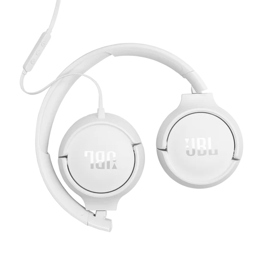 JBL Tune 520C USB-C Wired Headphones White - Image 6