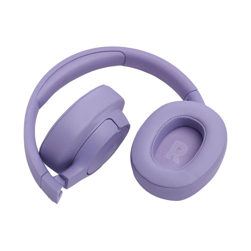 JBL Tune 770NC Noise Cancelling Wireless Over Ear Headphones Purple - Image 4