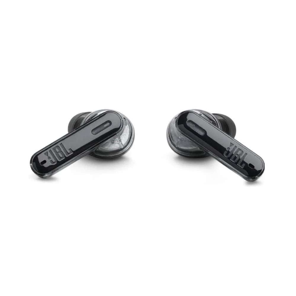 JBL Tune Beam True Wireless Noise Cancelling Earbuds Ghost Black - Image 2
