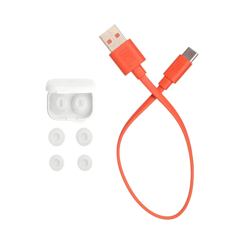 JBL TuneFlex 2 Ghost True Wireless Earbuds White - Image 5