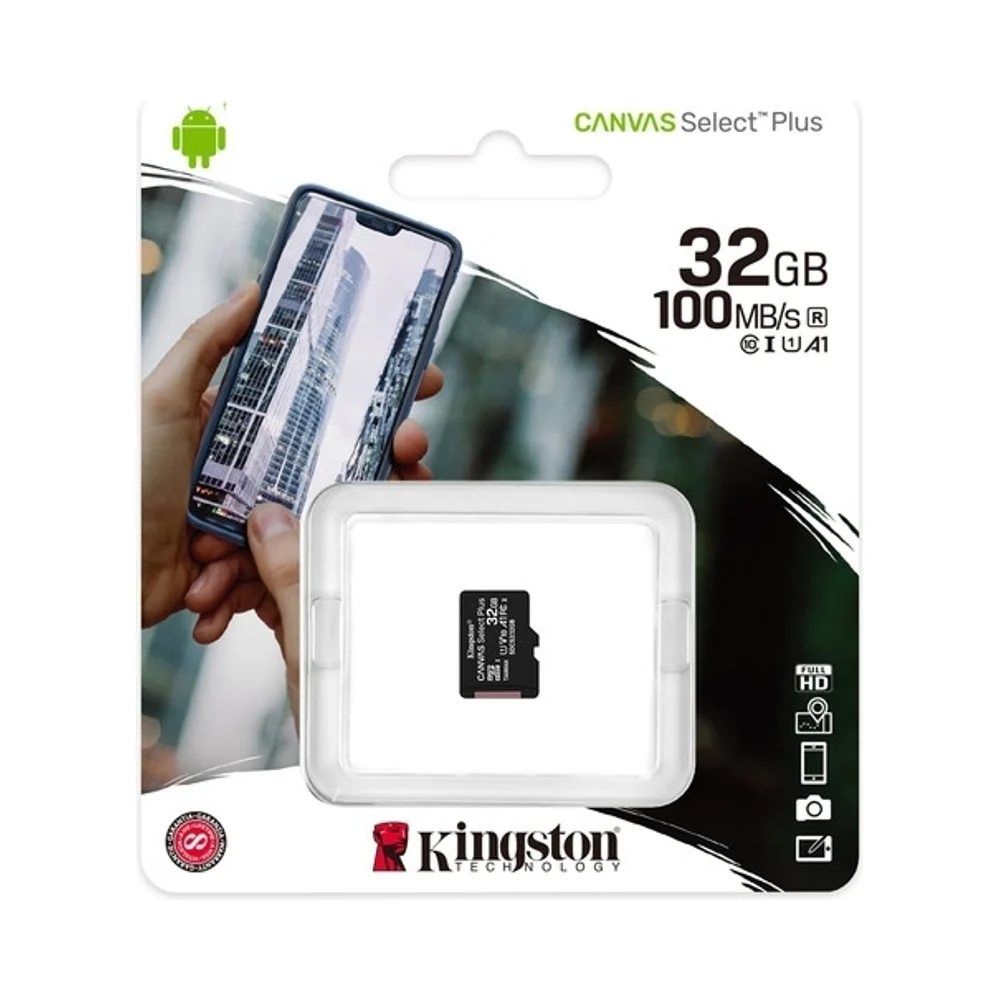 Kingston Canvas Select Plus microSDHC Memory Card 32GB Black - Image 5