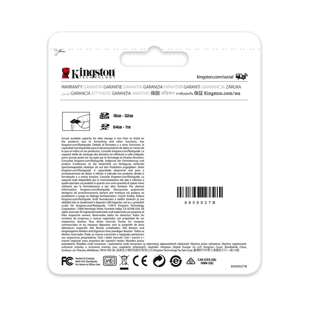 Kingston Canvas Select Plus SDXC Memory Card 64GB Black - Image 7