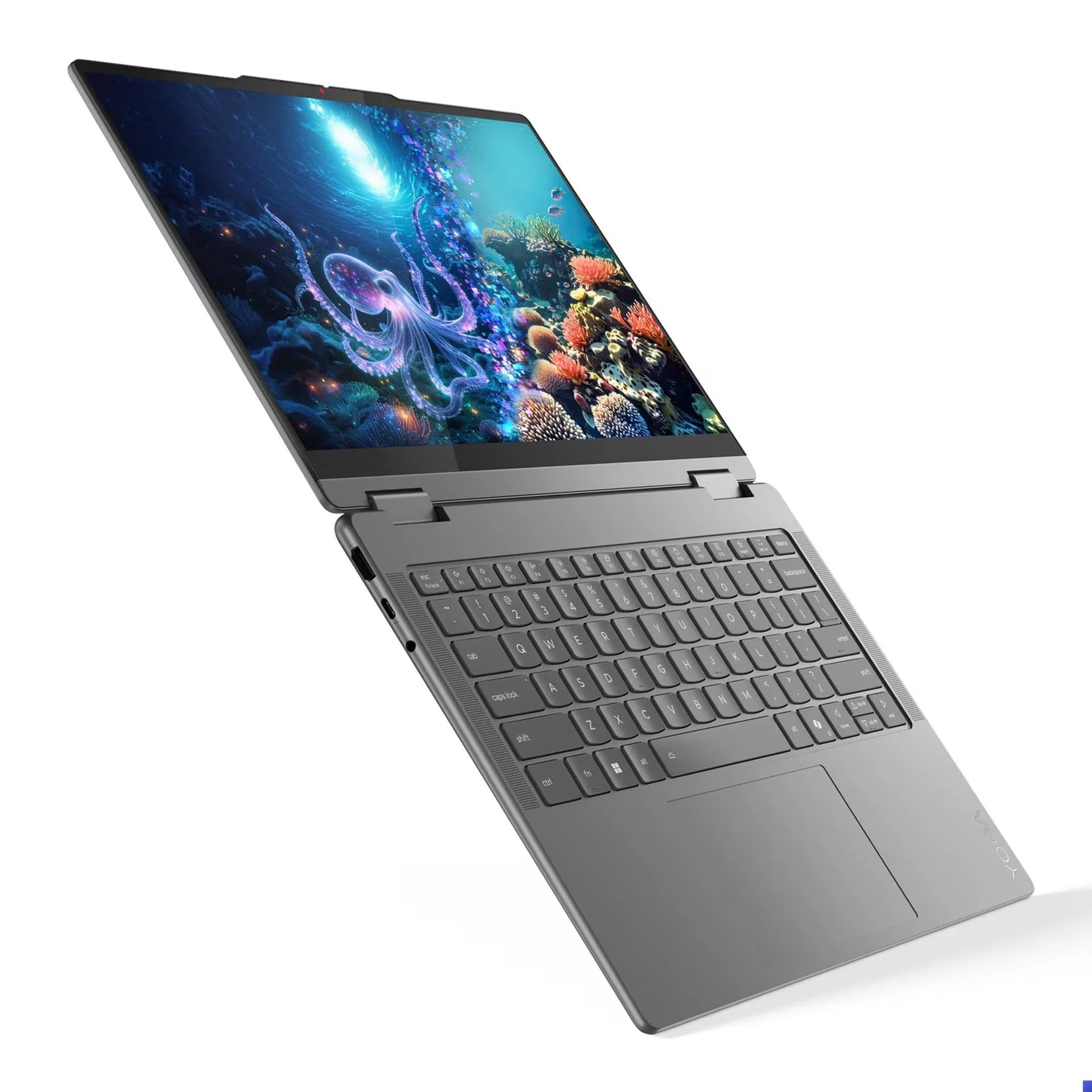 Lenovo Yoga 7 14ILL10 Intel Core Ultra 7-256V, 16GB RAM 512GB SSD Shared Intel,14inch WUXGA Windows 11 Home, 2 in 1 Convertible Laptop - Luna Grey, Yoga 7-83JQ00B0AX - Image 7