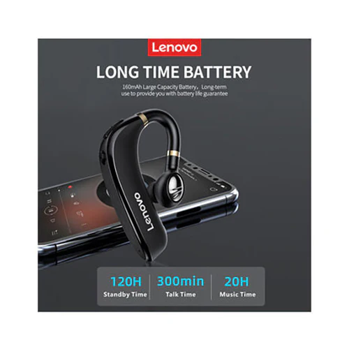Lenovo Business Bluetooth Earphones Black - Image 5