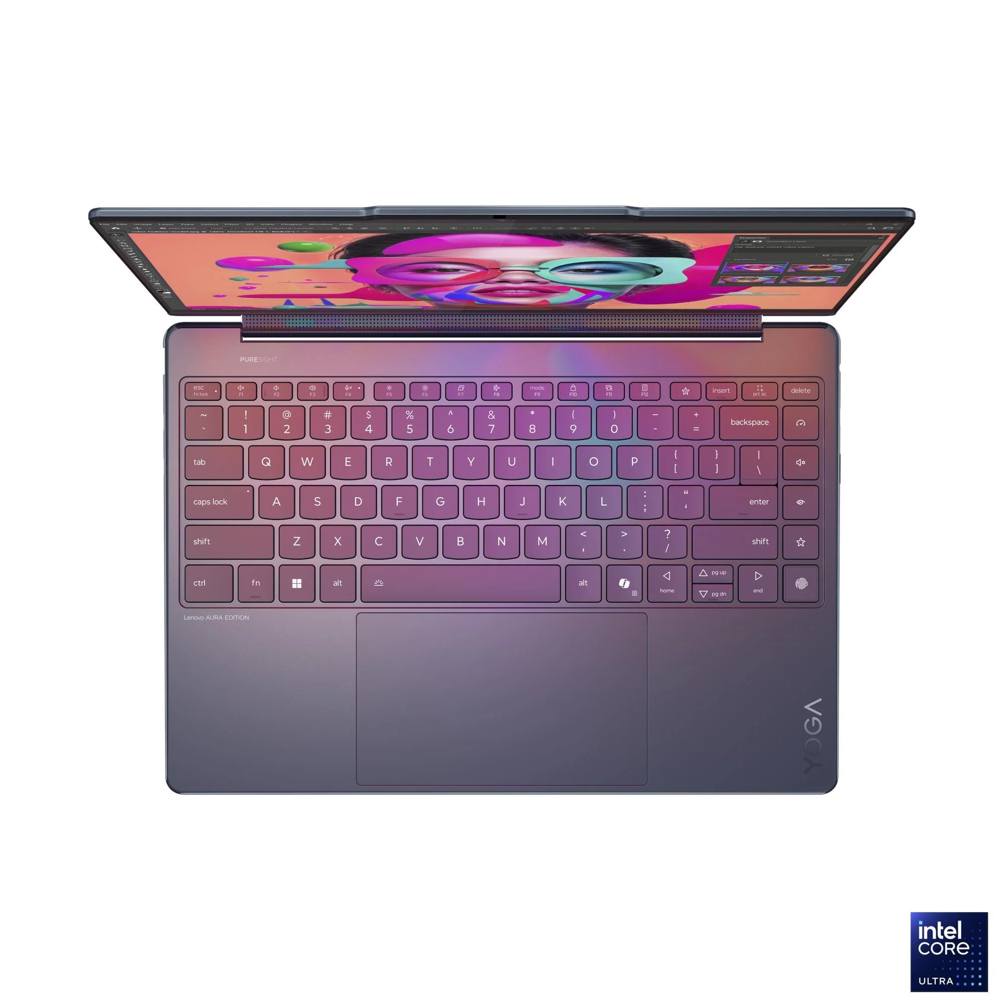 Lenovo Yoga 9 2-in-1 Aura Edition Copilot+ PC 14ILL10 32GB RAM, 1TB SSD, Intel Core Ultra 7-258V, 14-inch 2.8K OLED Touch display, Cosmic Blue, 83LC003VAX - Image 15