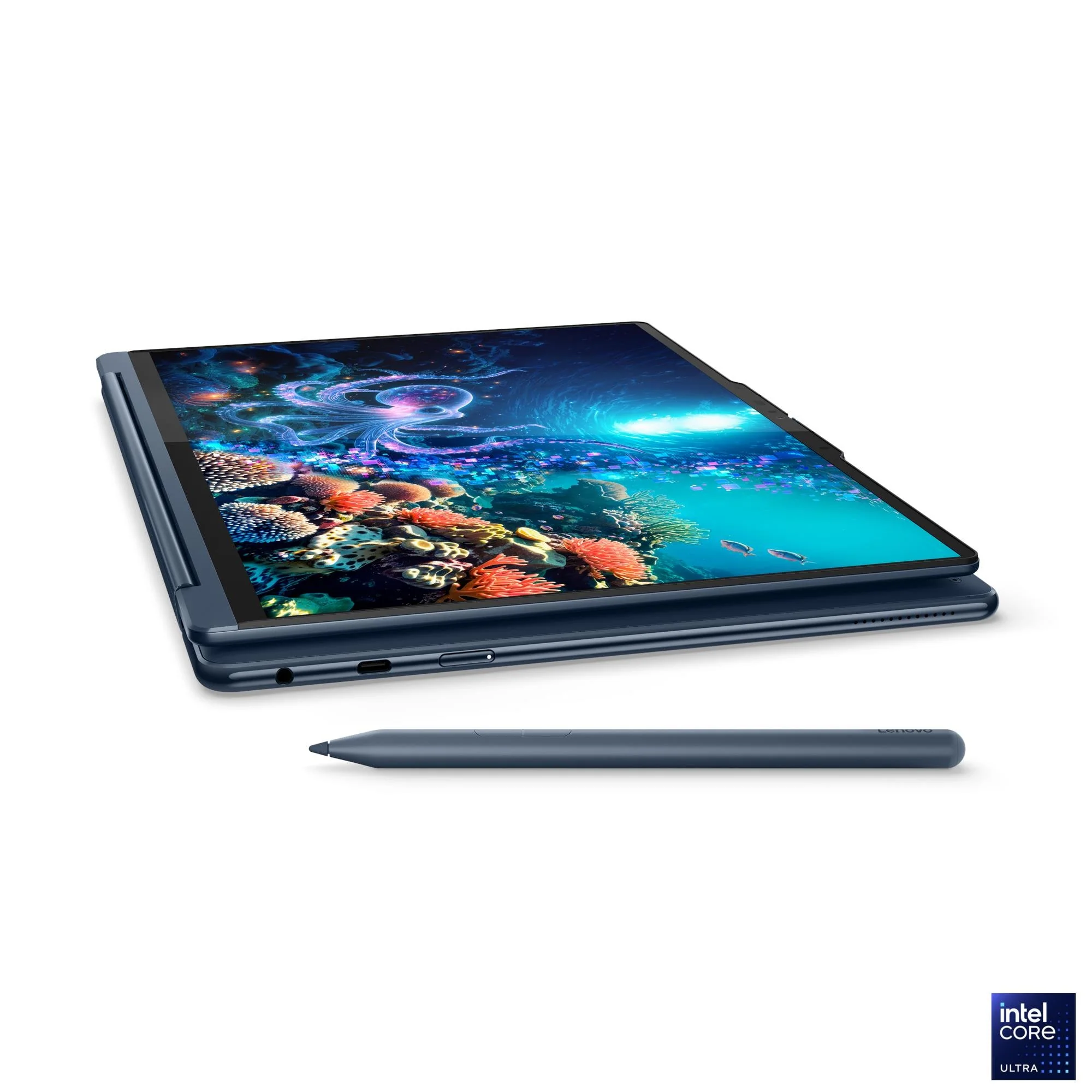 Lenovo Yoga 9 2-in-1 Aura Edition Copilot+ PC 14ILL10 32GB RAM, 1TB SSD, Intel Core Ultra 7-258V, 14-inch 2.8K OLED Touch display, Cosmic Blue, 83LC003VAX - Image 2