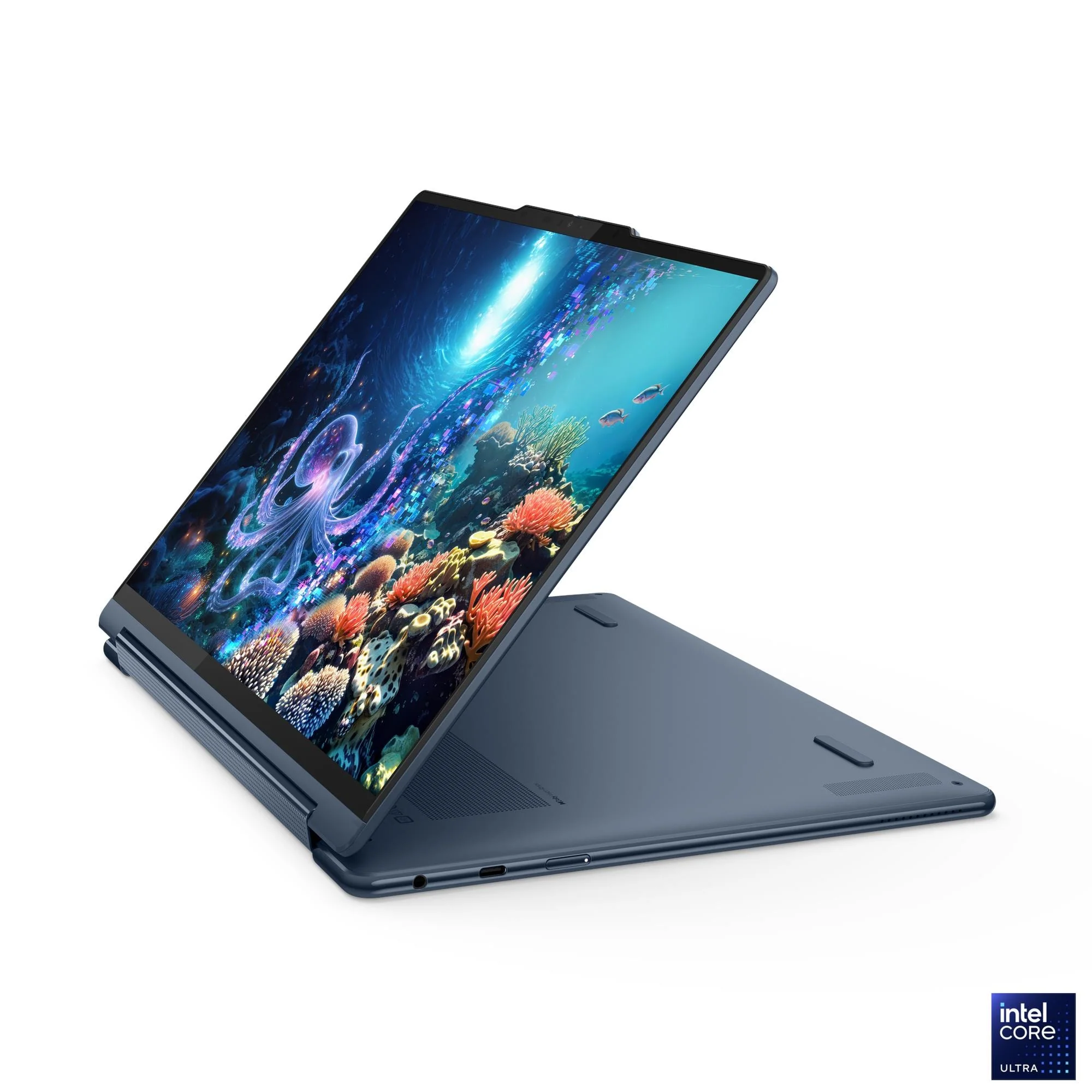 Lenovo Yoga 9 2-in-1 Aura Edition Copilot+ PC 14ILL10 32GB RAM, 1TB SSD, Intel Core Ultra 7-258V, 14-inch 2.8K OLED Touch display, Cosmic Blue, 83LC003VAX - Image 3